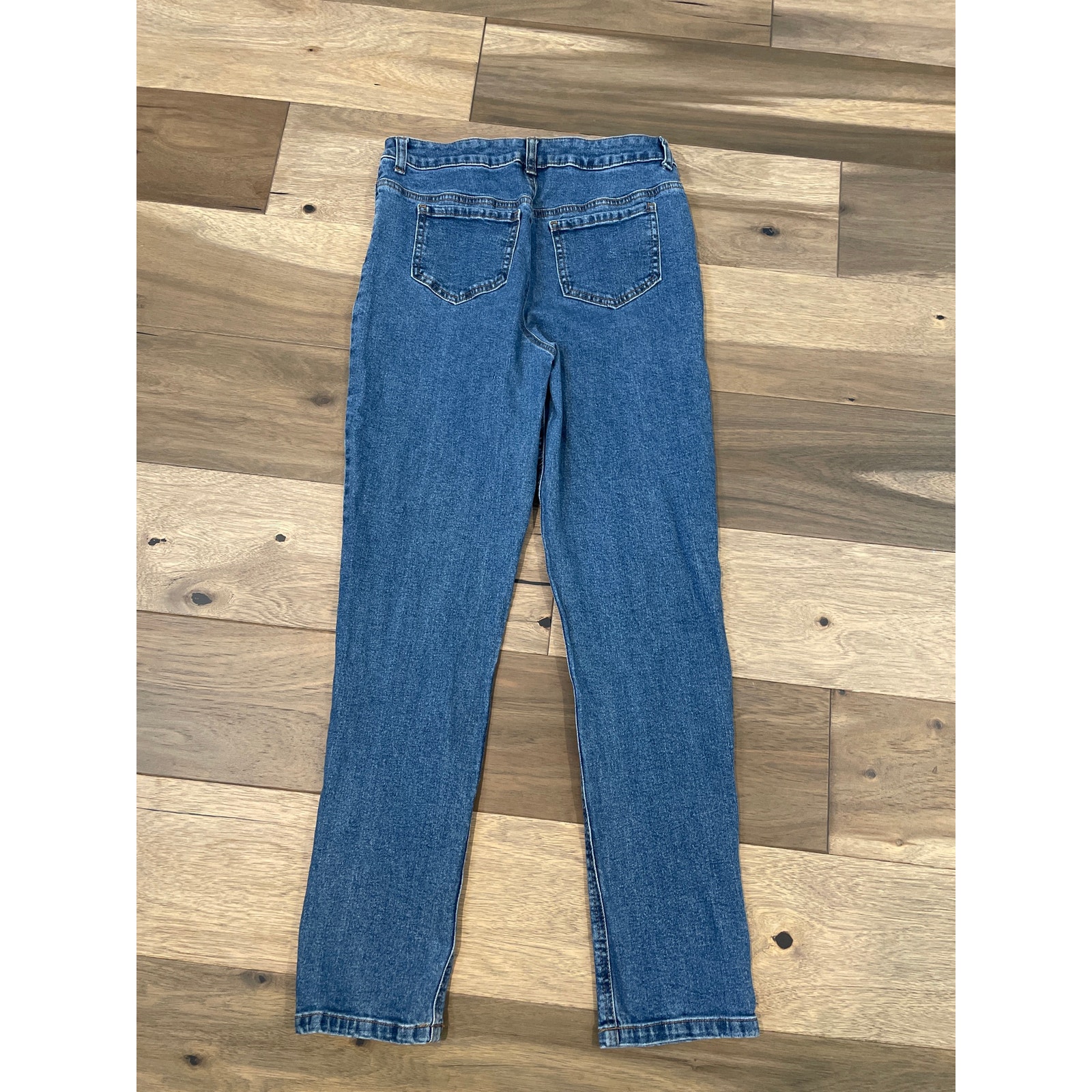 Barbie Cotton Jeans Size 18 Blue Black Barbie Themed Decals — image 8 of 8